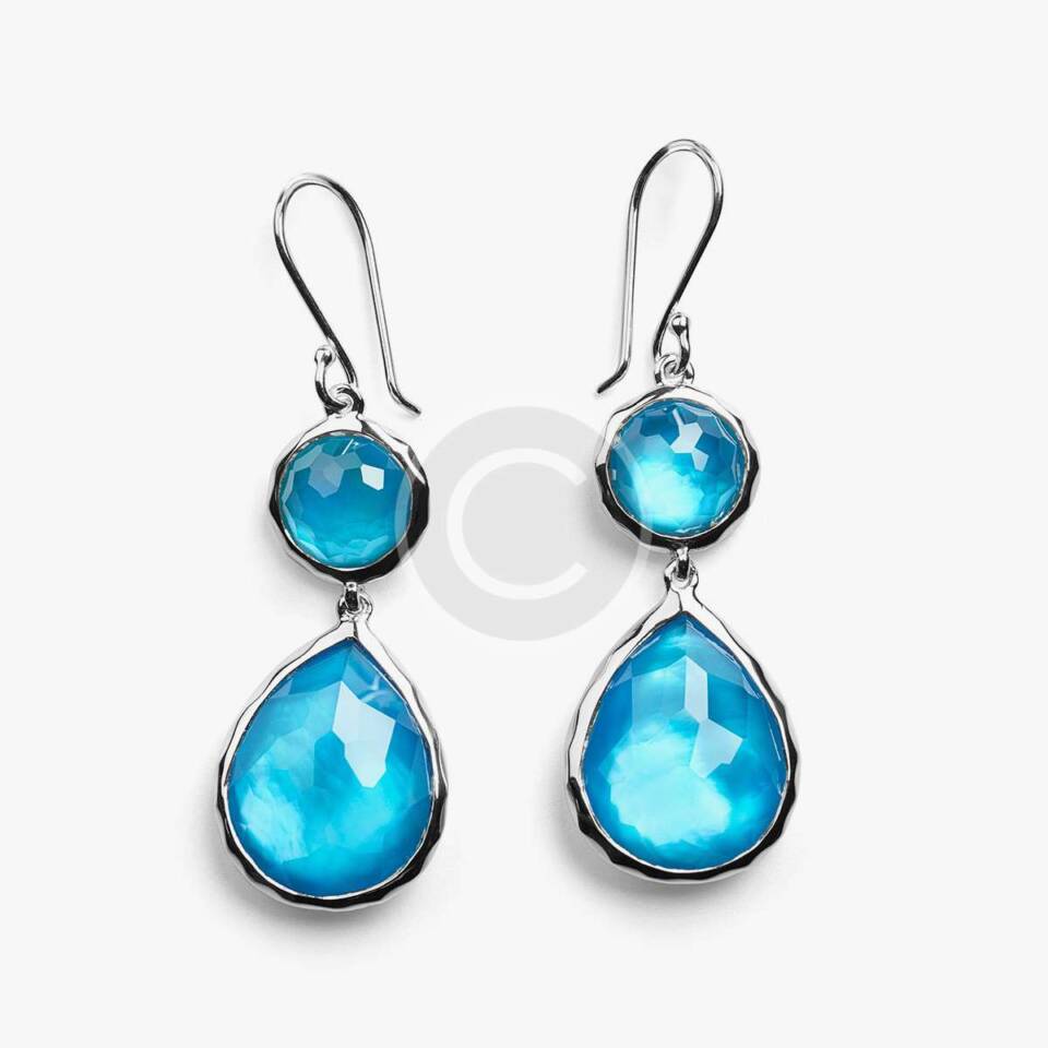 Indie Blue Sapphire Earrings